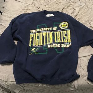Vintage Notre Dame Sweatshirt